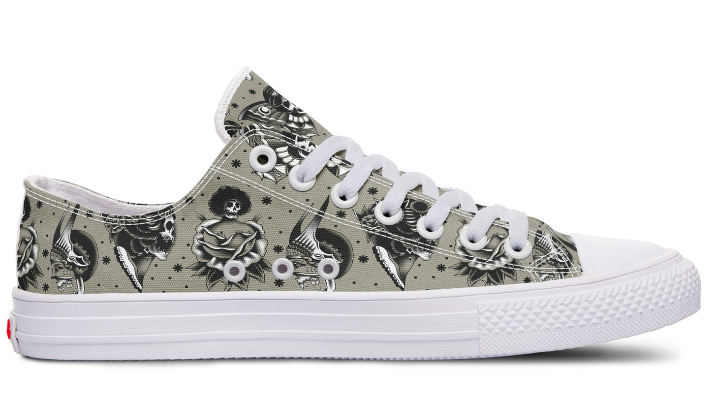 Classic Dead Girls Low Tops