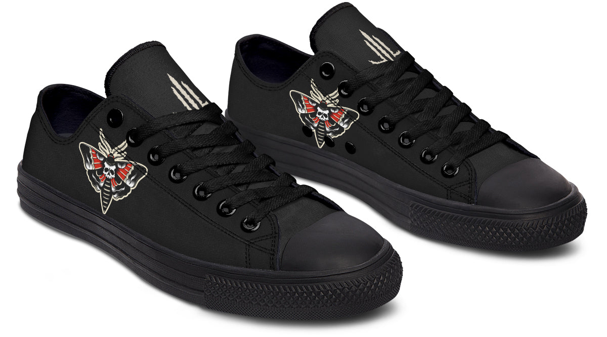 Deathmoth Low Tops