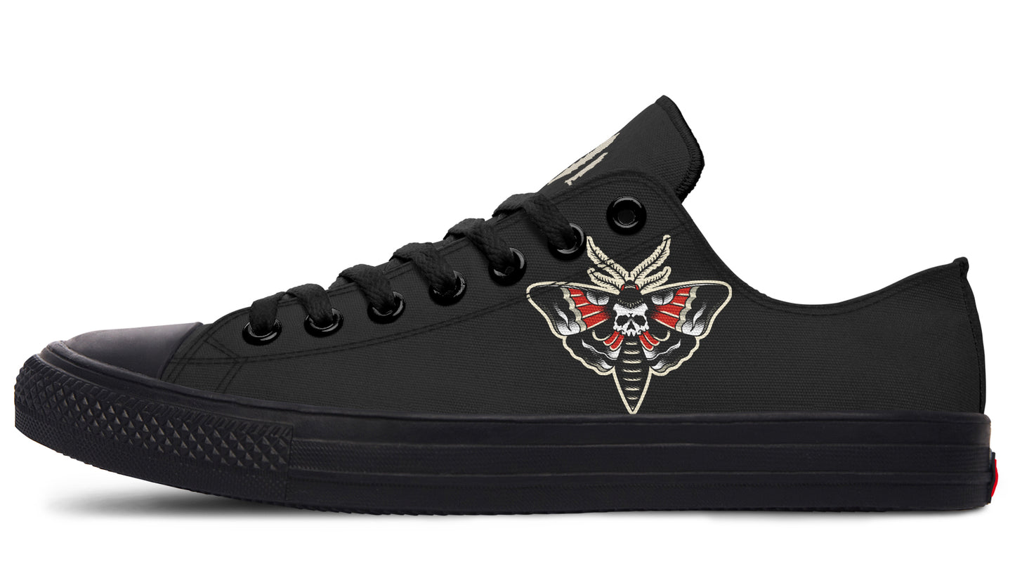 Deathmoth Low Tops