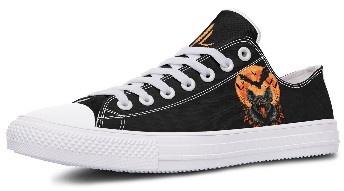 Halloween Fall Bats Lowtops