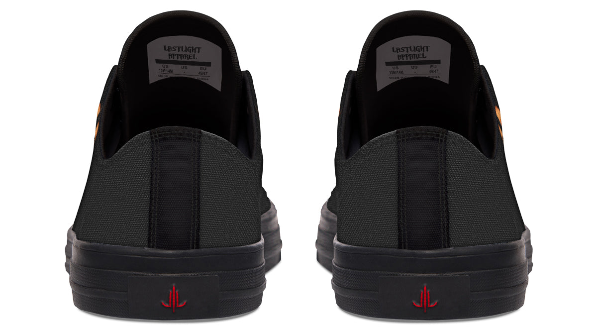 Halloween Fall Bats Lowtops