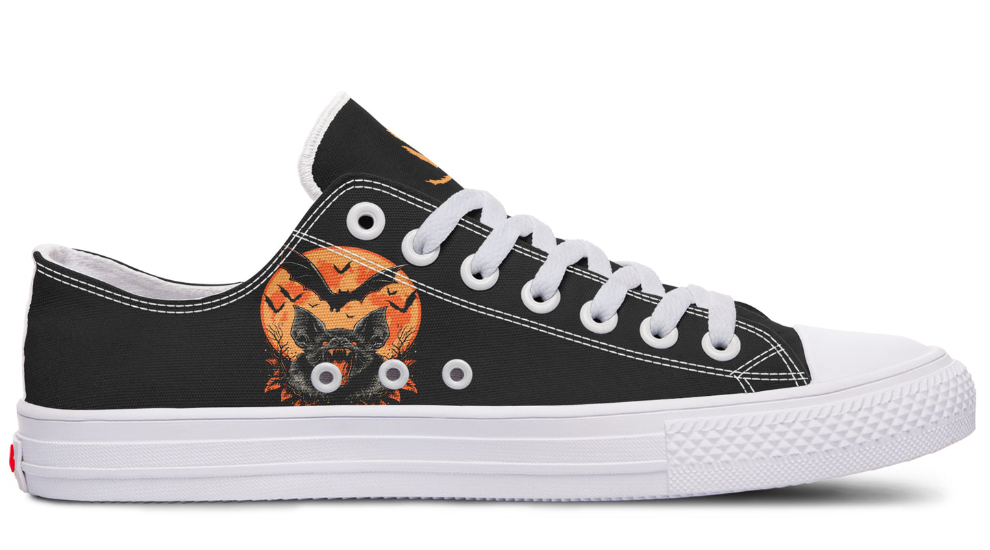 Halloween Fall Bats Lowtops