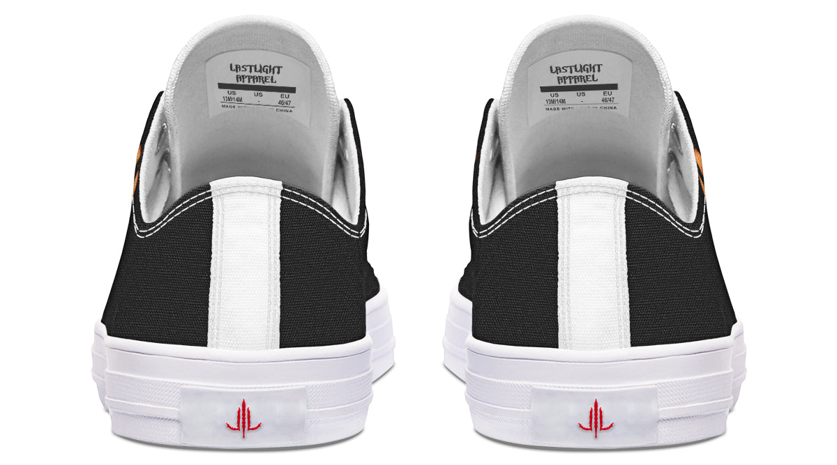 Halloween Fall Bats Lowtops