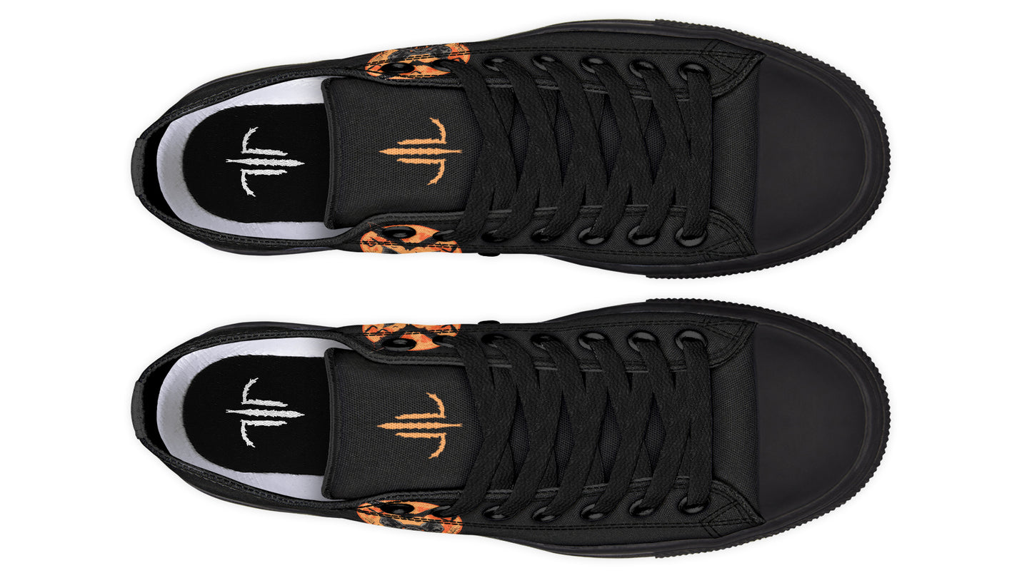 Halloween Fall Bats Lowtops