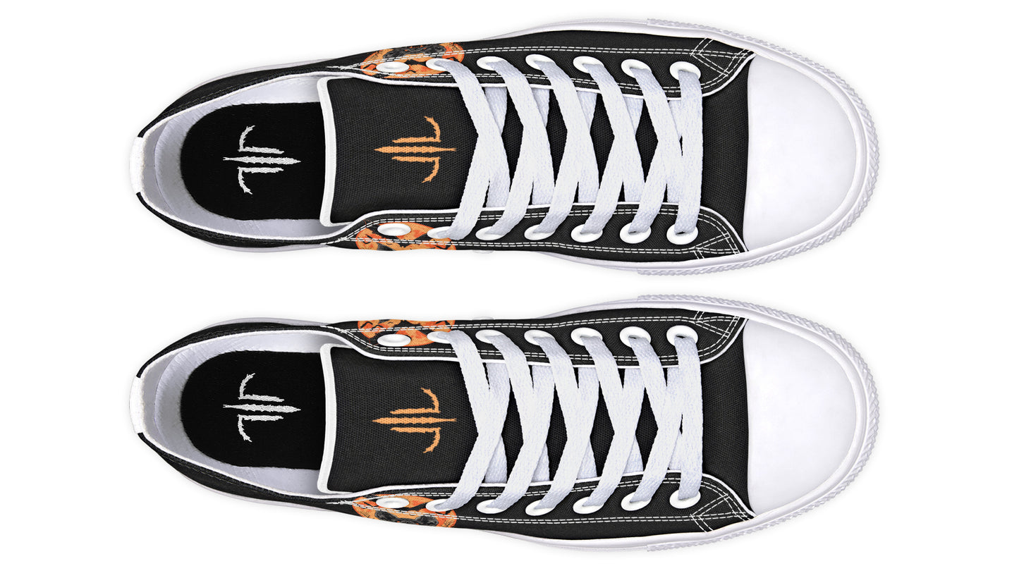 Halloween Fall Bats Lowtops