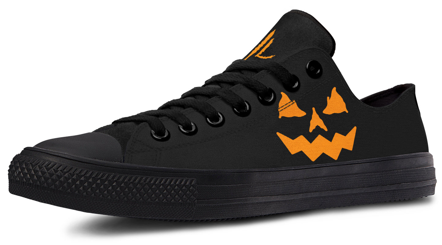 Jack O Lantern Low Tops