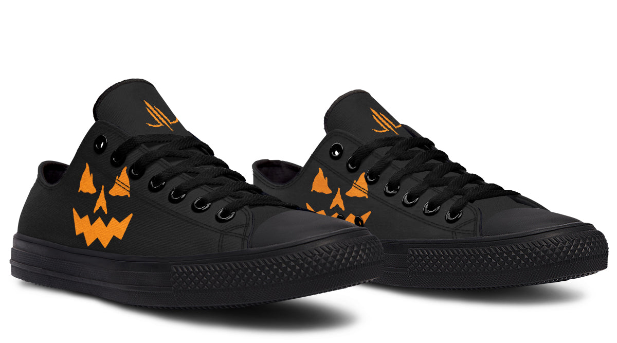 Jack O Lantern Low Tops