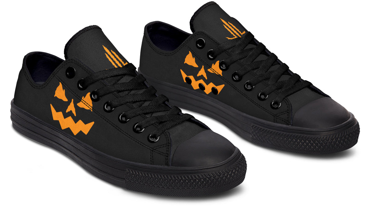 Jack O Lantern Low Tops