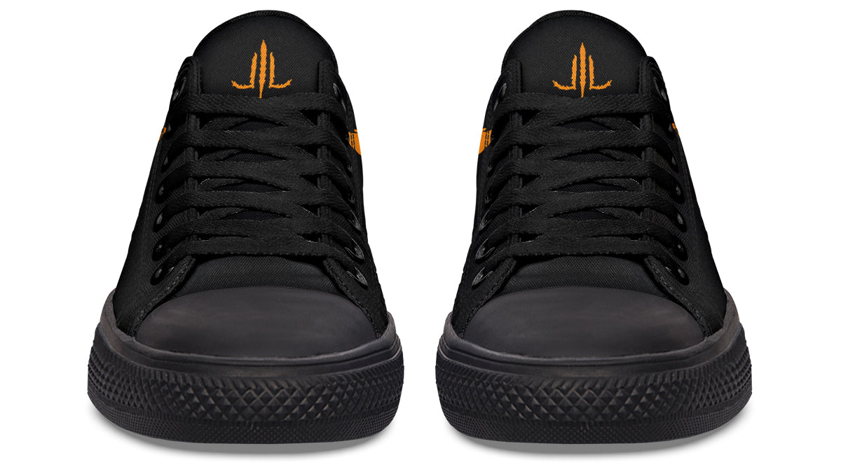 Jack O Lantern Low Tops