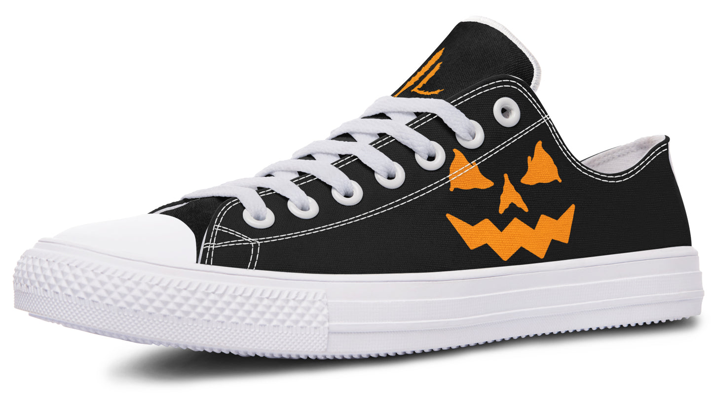 Jack O Lantern Low Tops