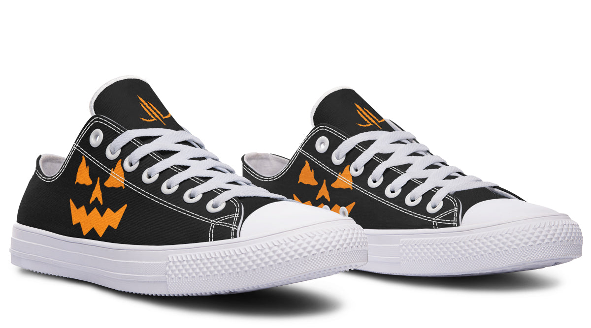 Jack O Lantern Low Tops