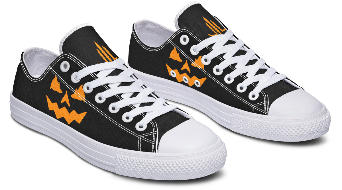 Jack O Lantern Low Tops