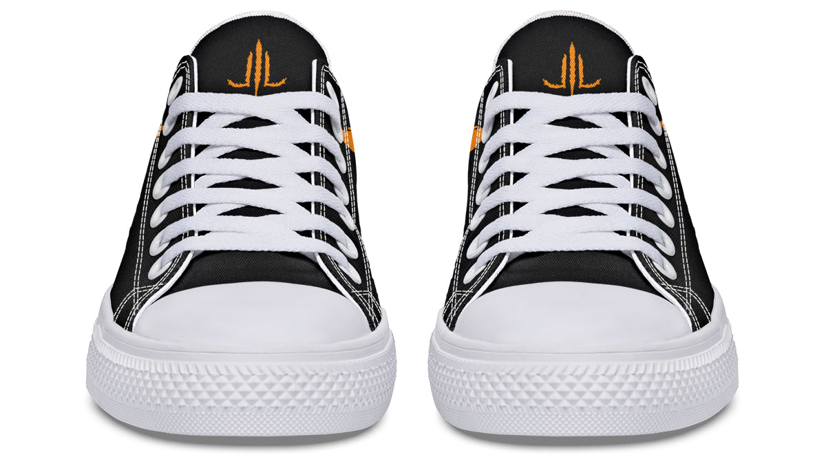 Jack O Lantern Low Tops