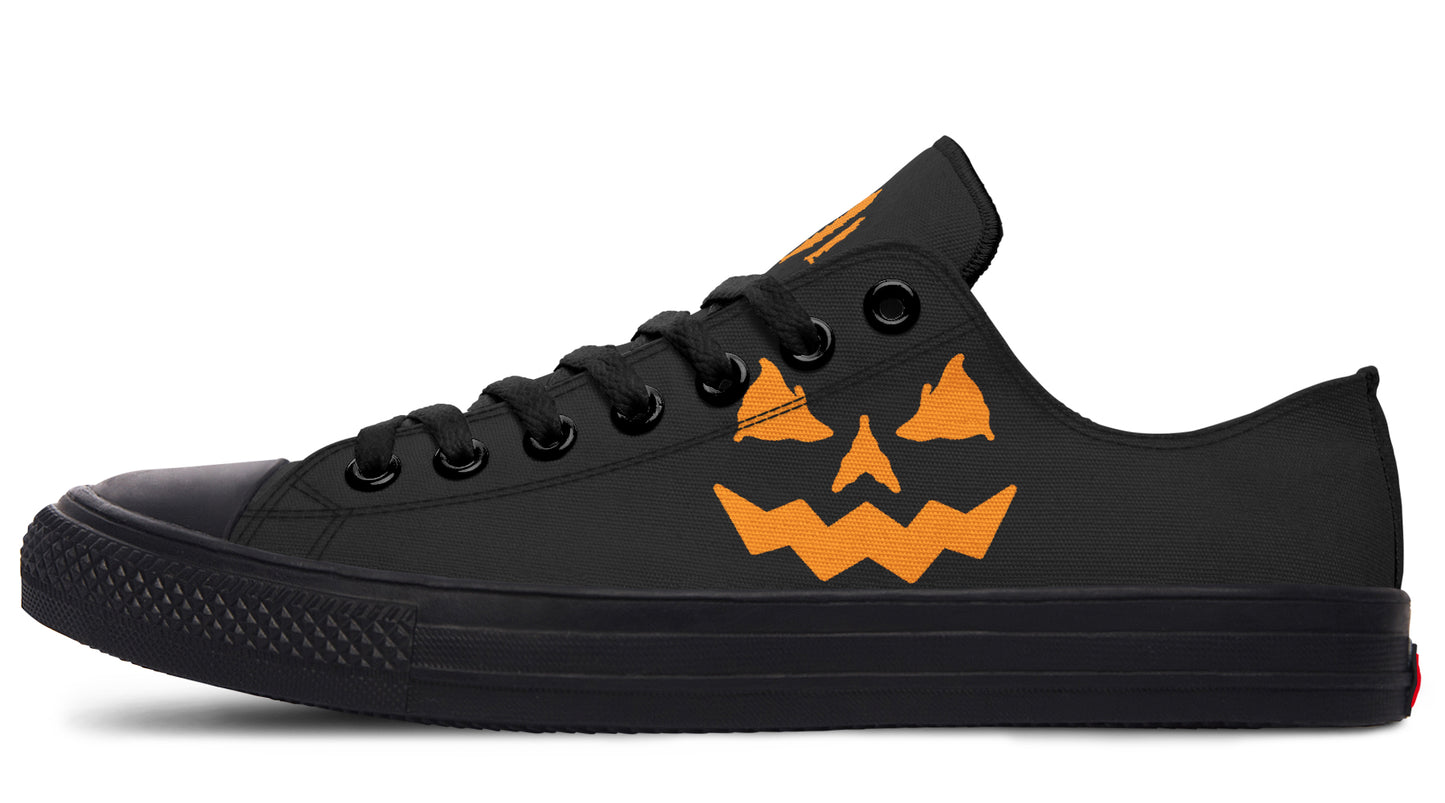 Jack O Lantern Low Tops