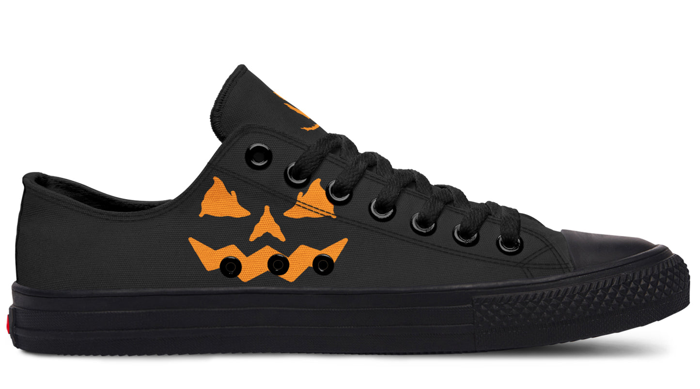 Jack O Lantern Low Tops