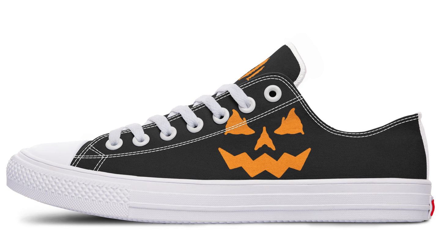 Jack O Lantern Low Tops