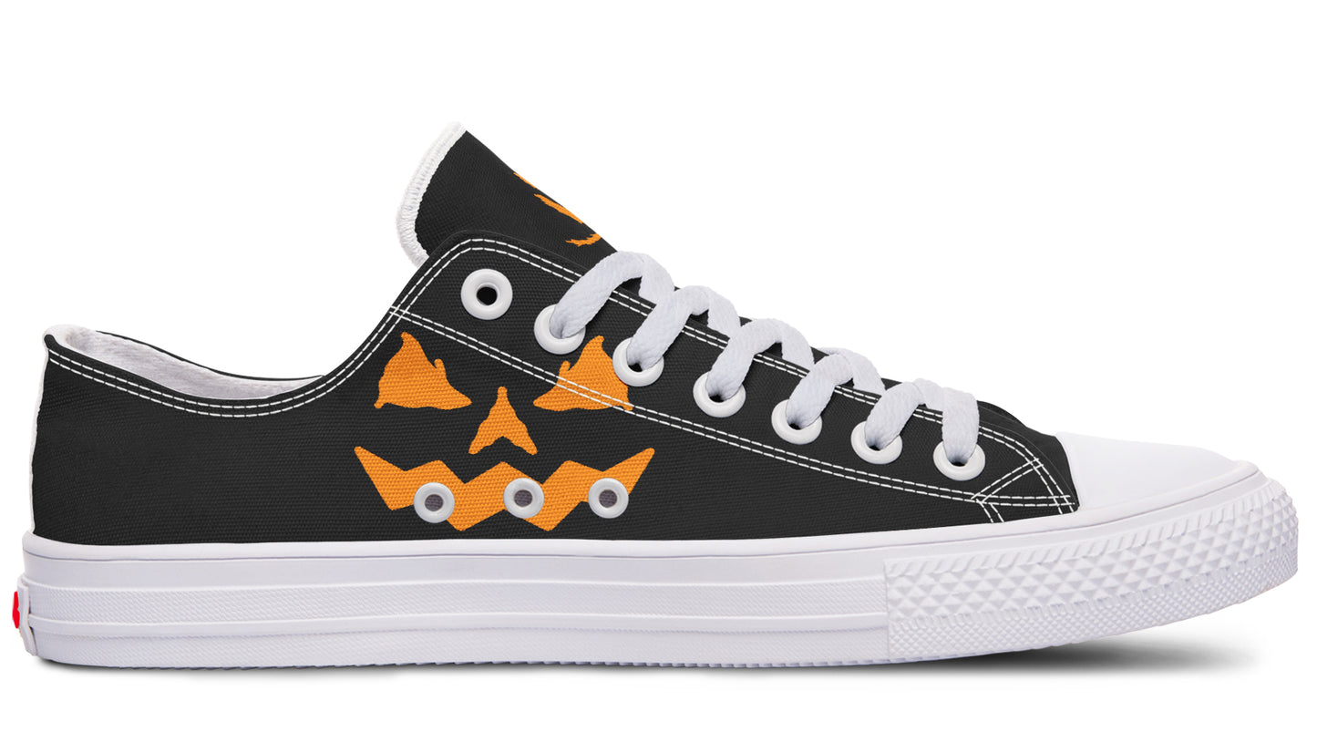 Jack O Lantern Low Tops