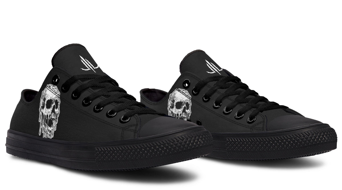 Melted Remains Lowtops - Last Light Apparel