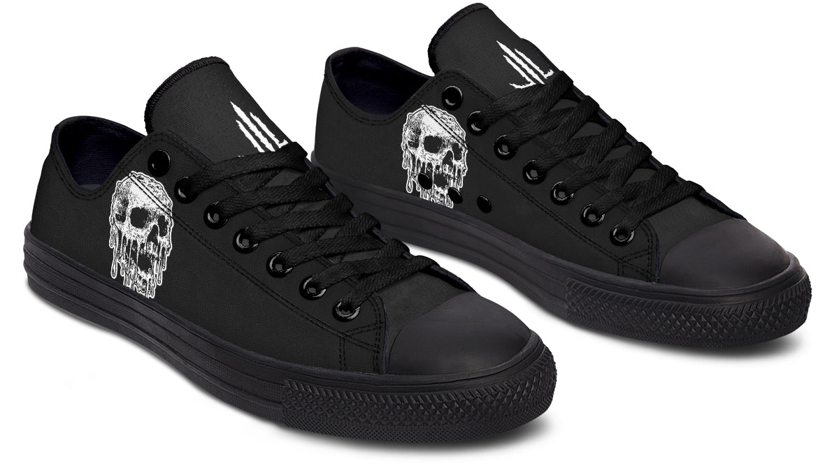 Melted Remains Lowtops - Last Light Apparel