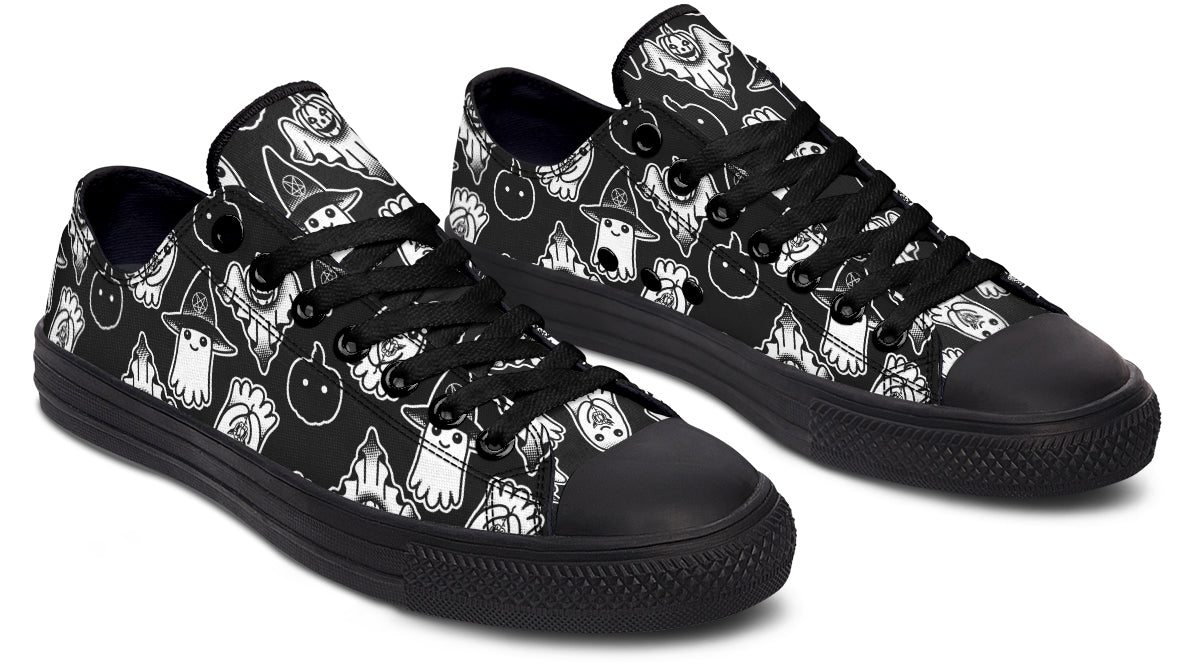 Spooky Ghost Low Tops