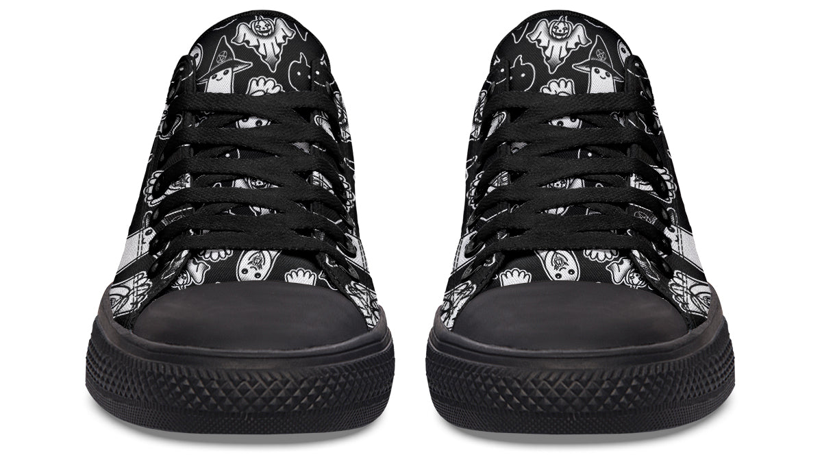 Spooky Ghost Low Tops