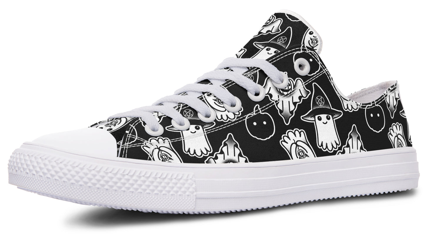 Spooky Ghost Low Tops