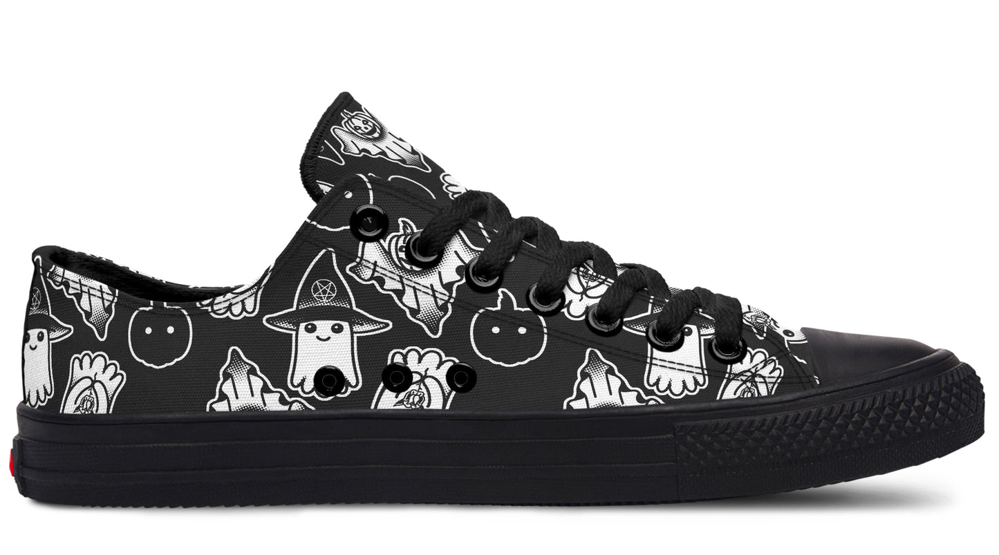 Spooky Ghost Low Tops