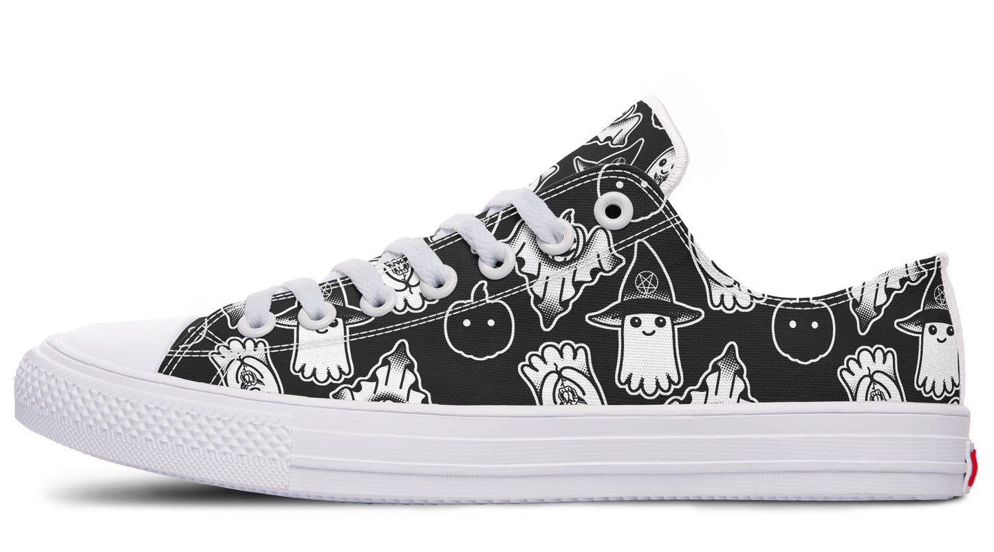 Spooky Ghost Low Tops