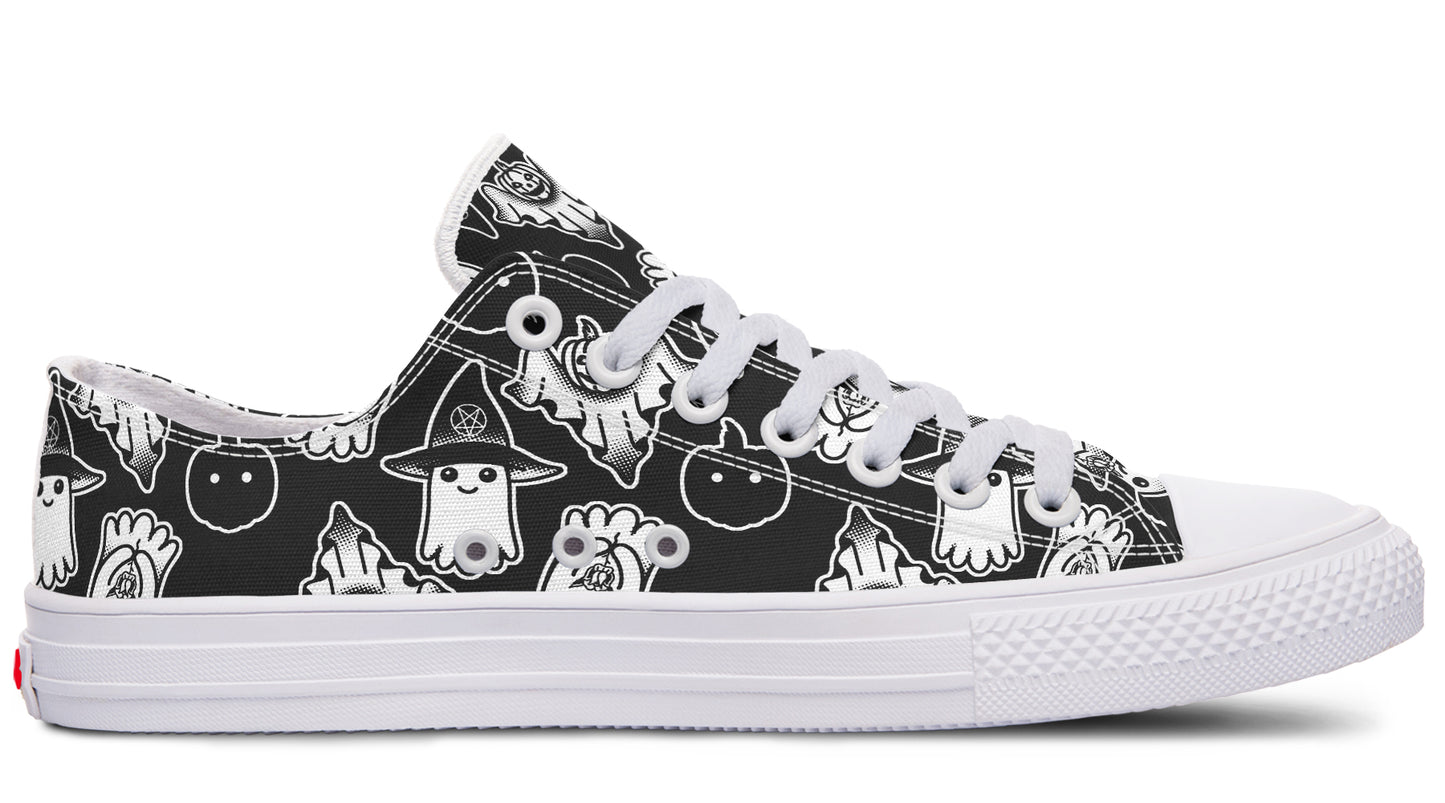 Spooky Ghost Low Tops