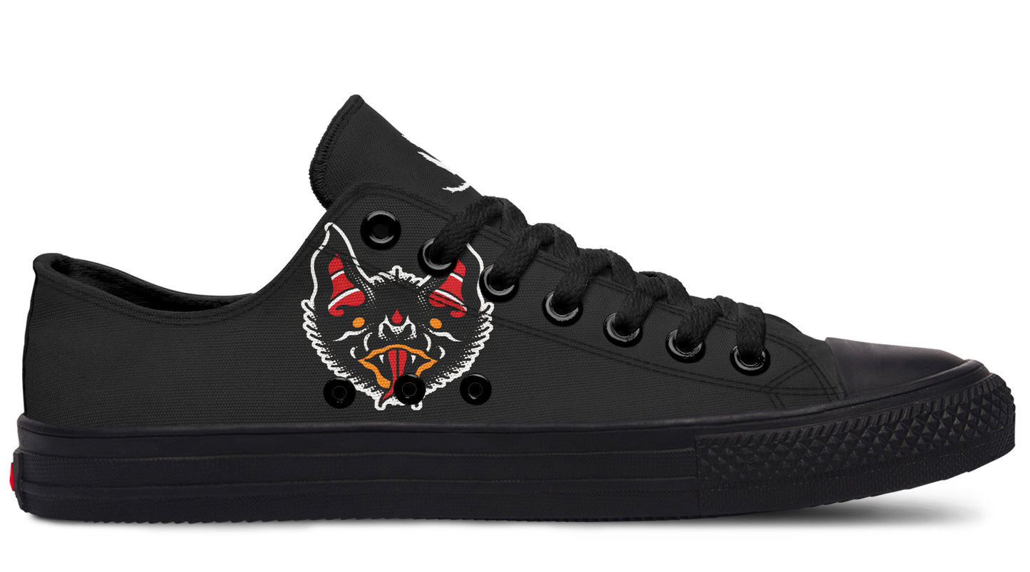 Traditional Bat Low Tops