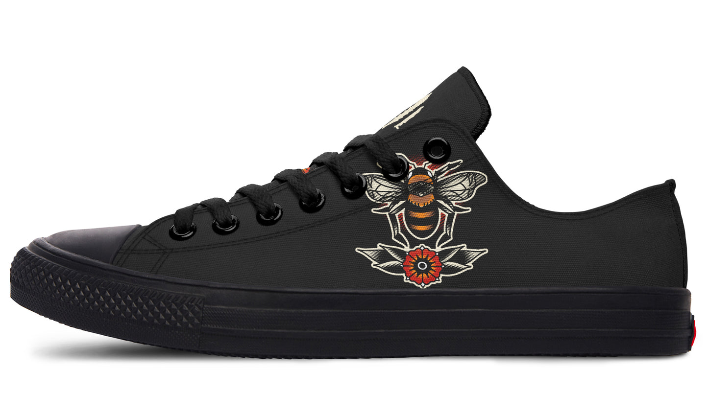 Traditional Bees Low Tops