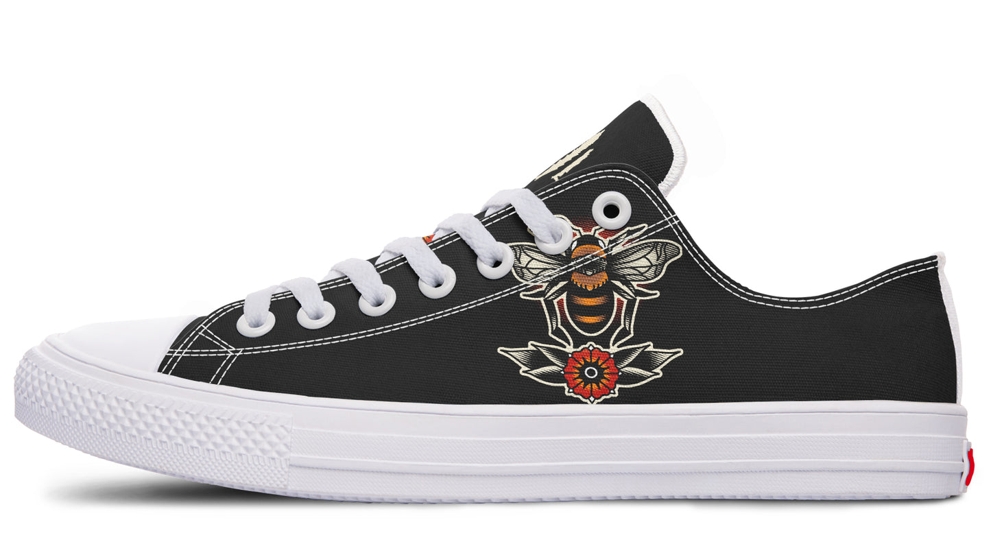 Traditional Bees Low Tops