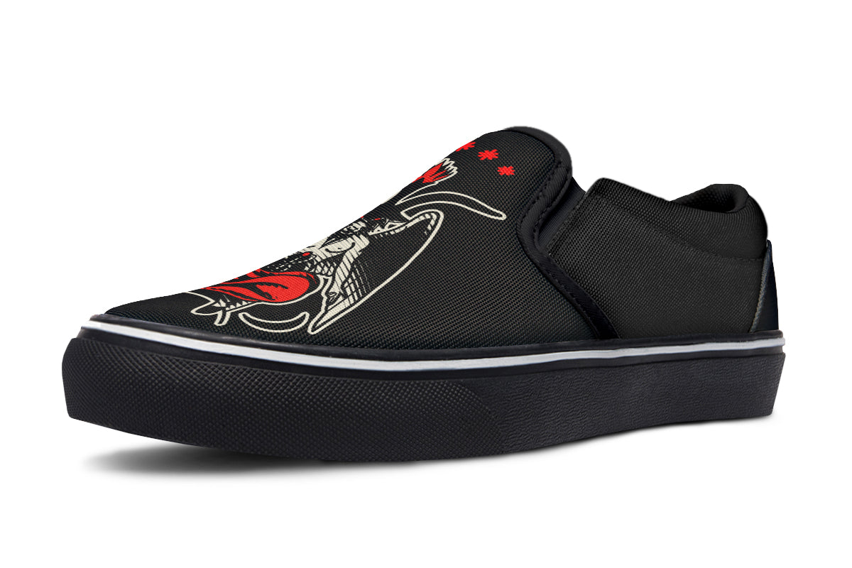 Baphomet Slip On Shoes – Last Light Apparel - Main Image