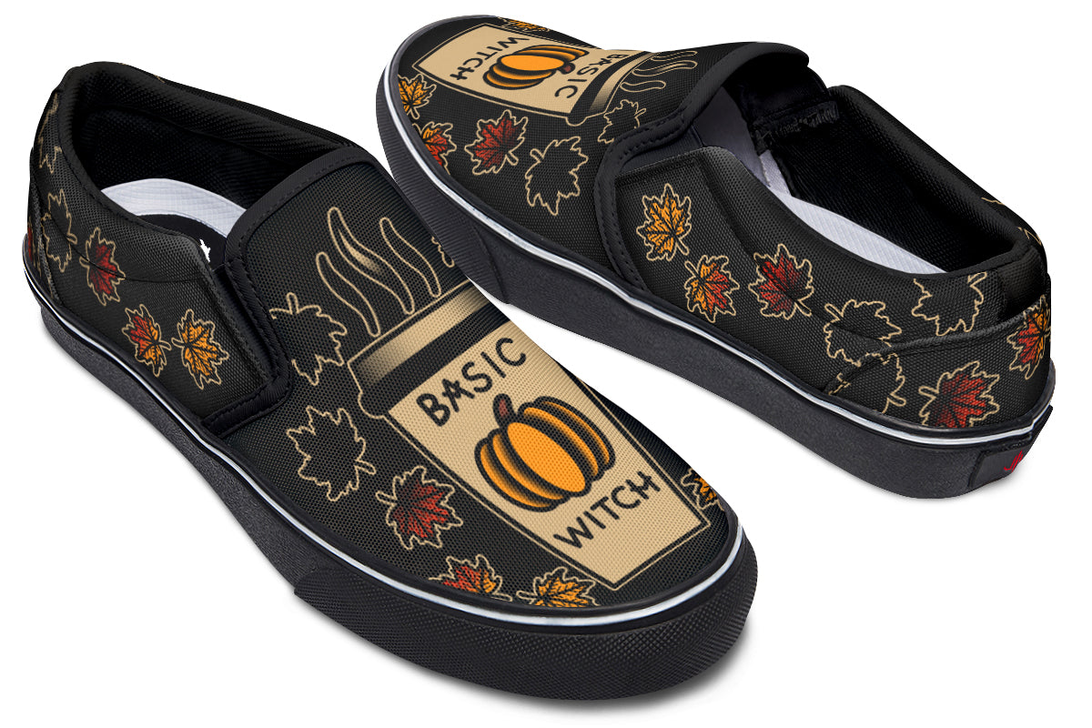 Basic Witch Slip On Shoes