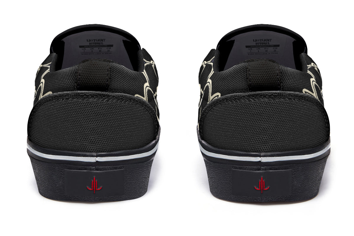Black Rose Slip On Rose - Last Light Apparel