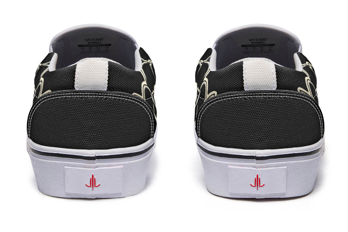 Black Rose Slip On Rose - Last Light Apparel