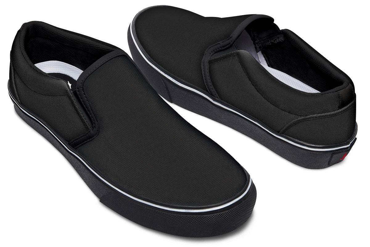 Black Slip On Shoes