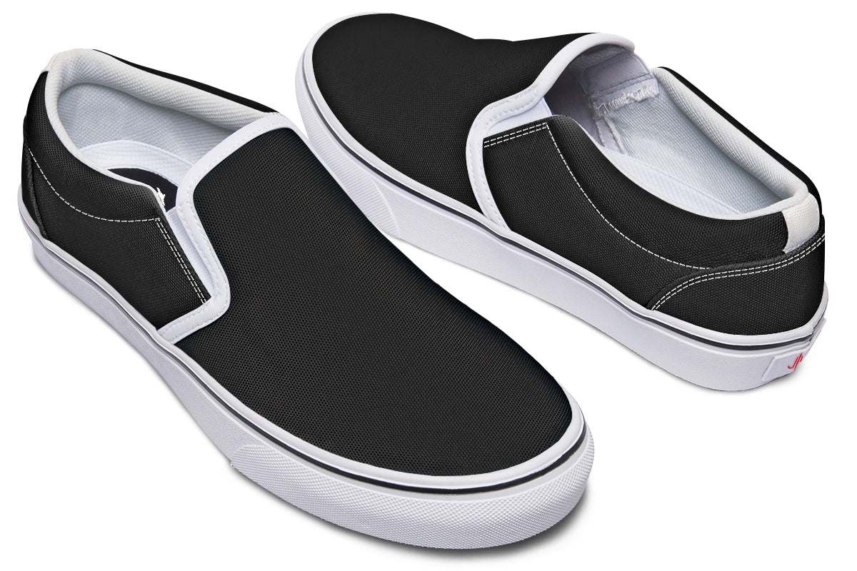 Black Slip On Shoes