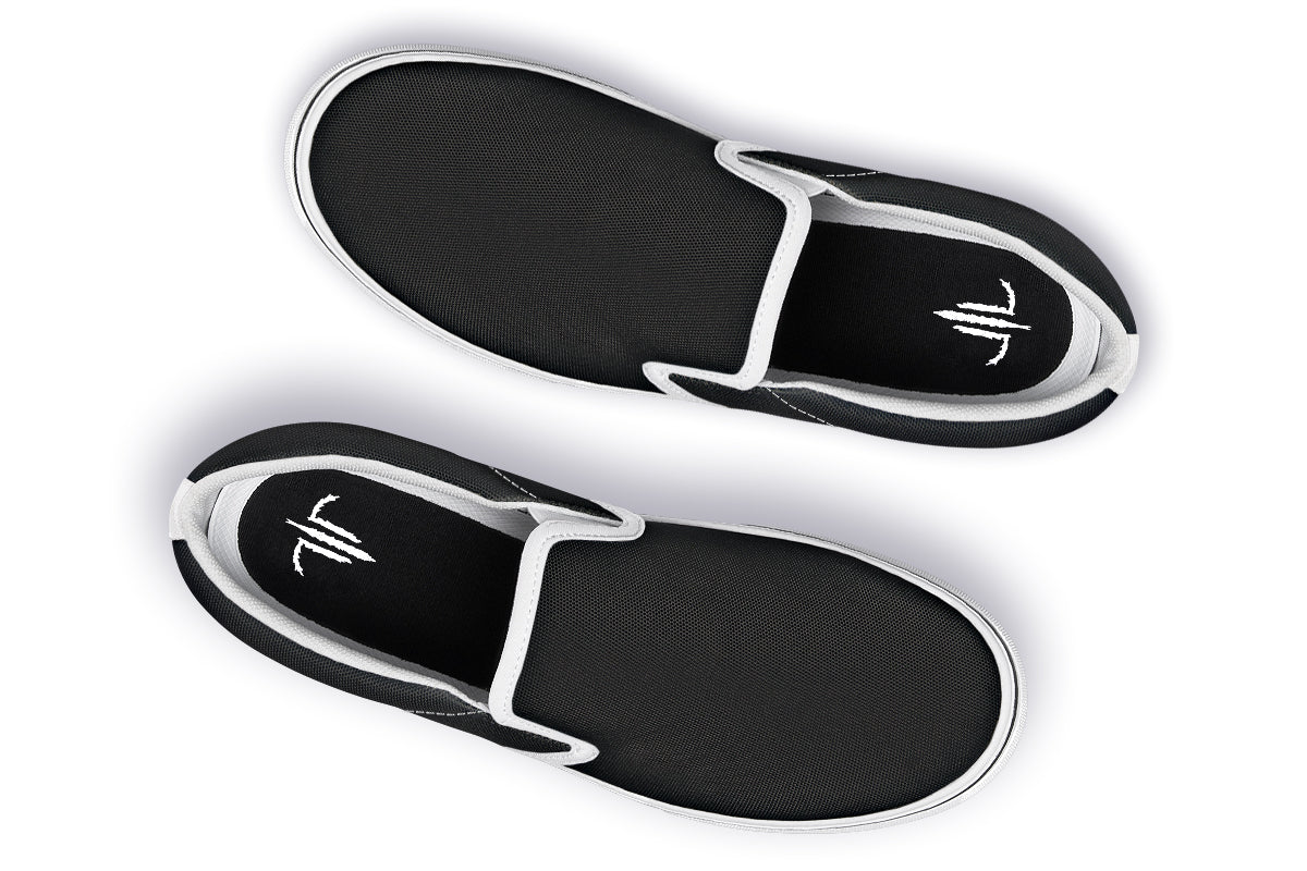 Black Slip On Shoes