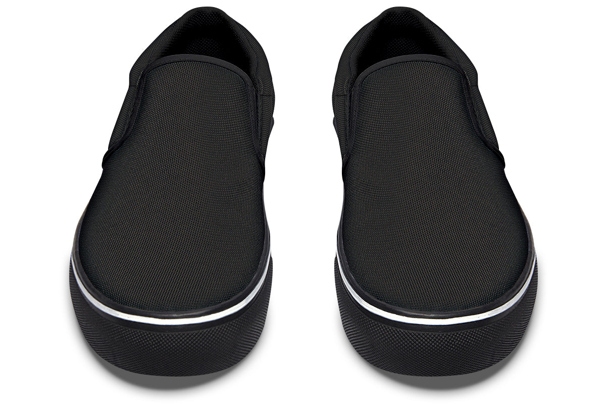 Black Slip On Shoes