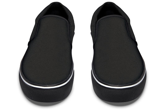 Black Slip On Shoes