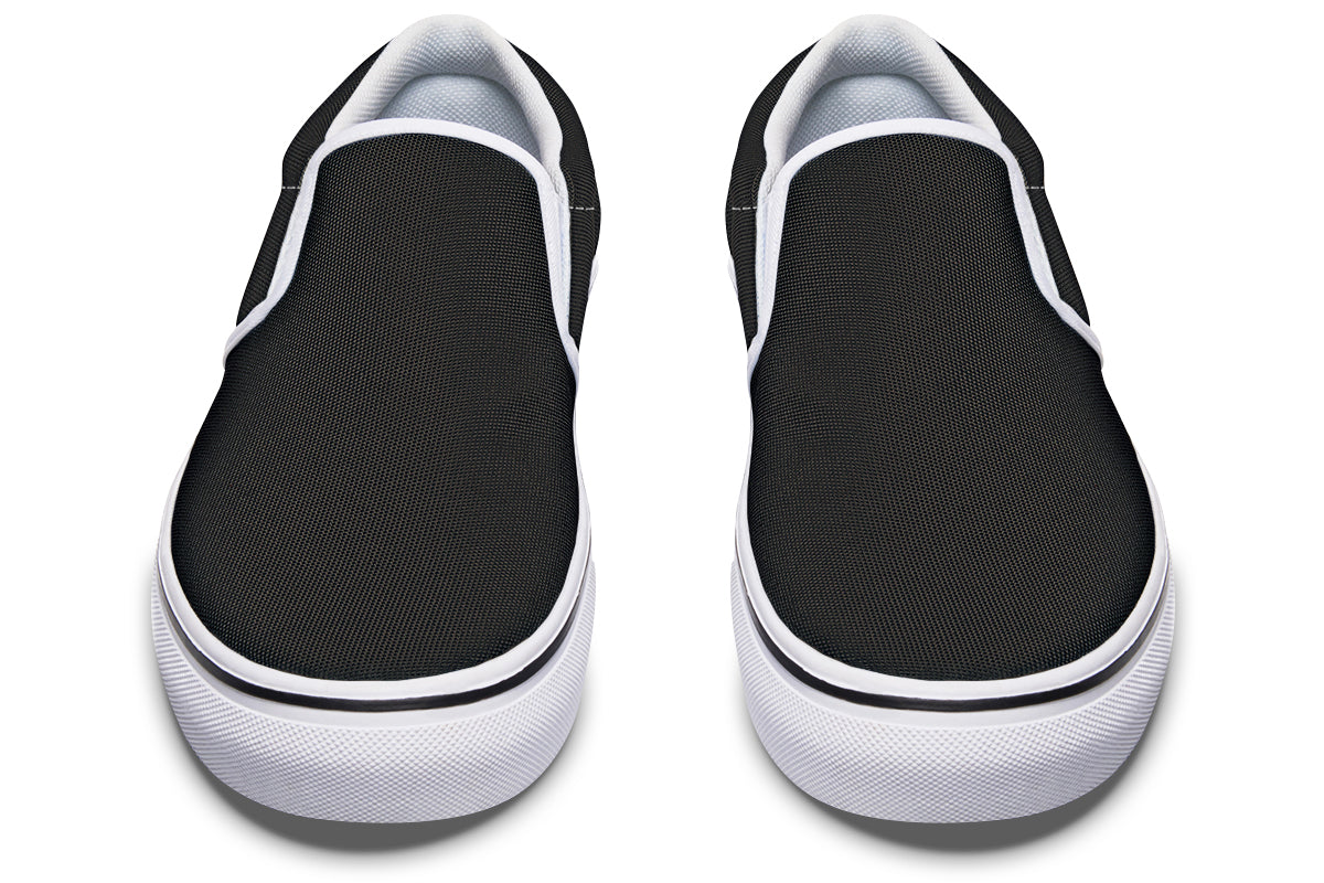 Black Slip On Shoes