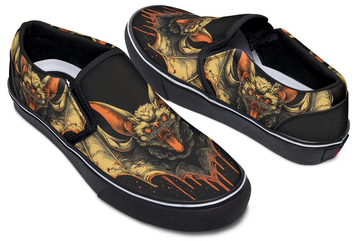 Bleeding Bats Slip On Shoes(LIMITED NOVEMBER DROP!)