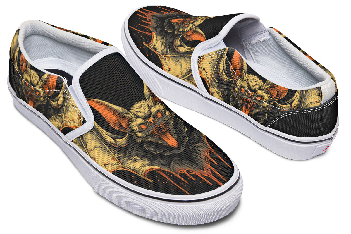 Bleeding Bats Slip On Shoes(LIMITED NOVEMBER DROP!)