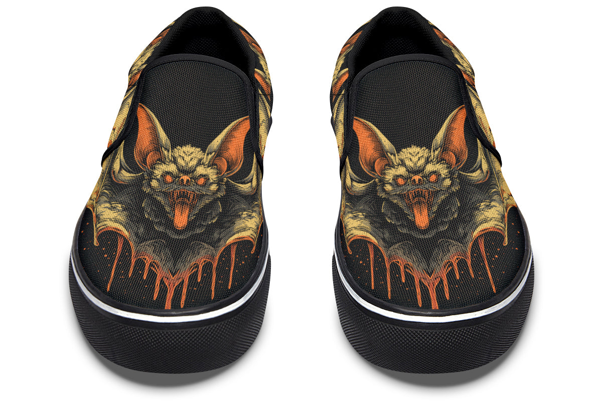 Bleeding Bats Slip On Shoes(LIMITED NOVEMBER DROP!)