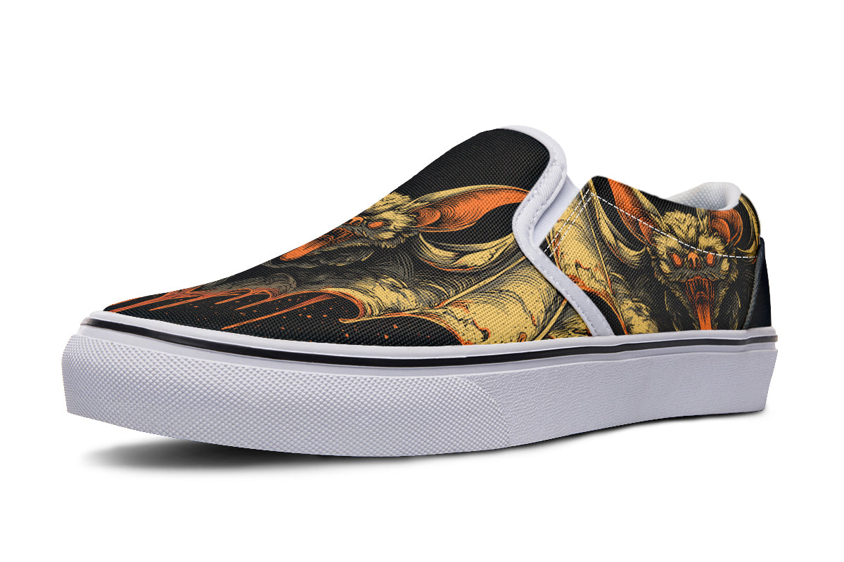 Bleeding Bats Slip On Shoes(LIMITED NOVEMBER DROP!)