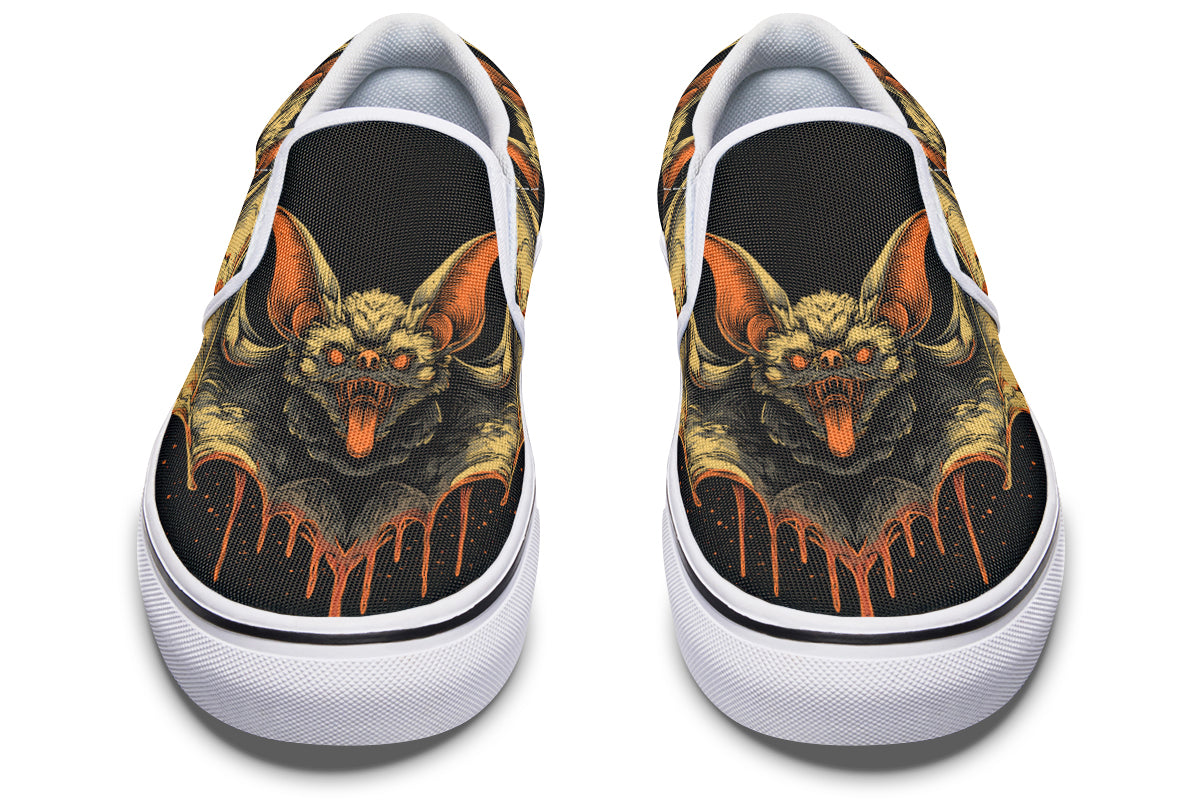Bleeding Bats Slip On Shoes(LIMITED NOVEMBER DROP!)