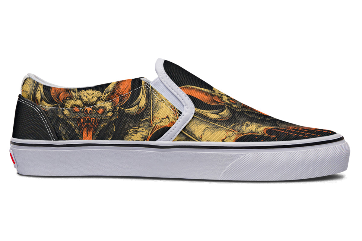 Bleeding Bats Slip On Shoes(LIMITED NOVEMBER DROP!)