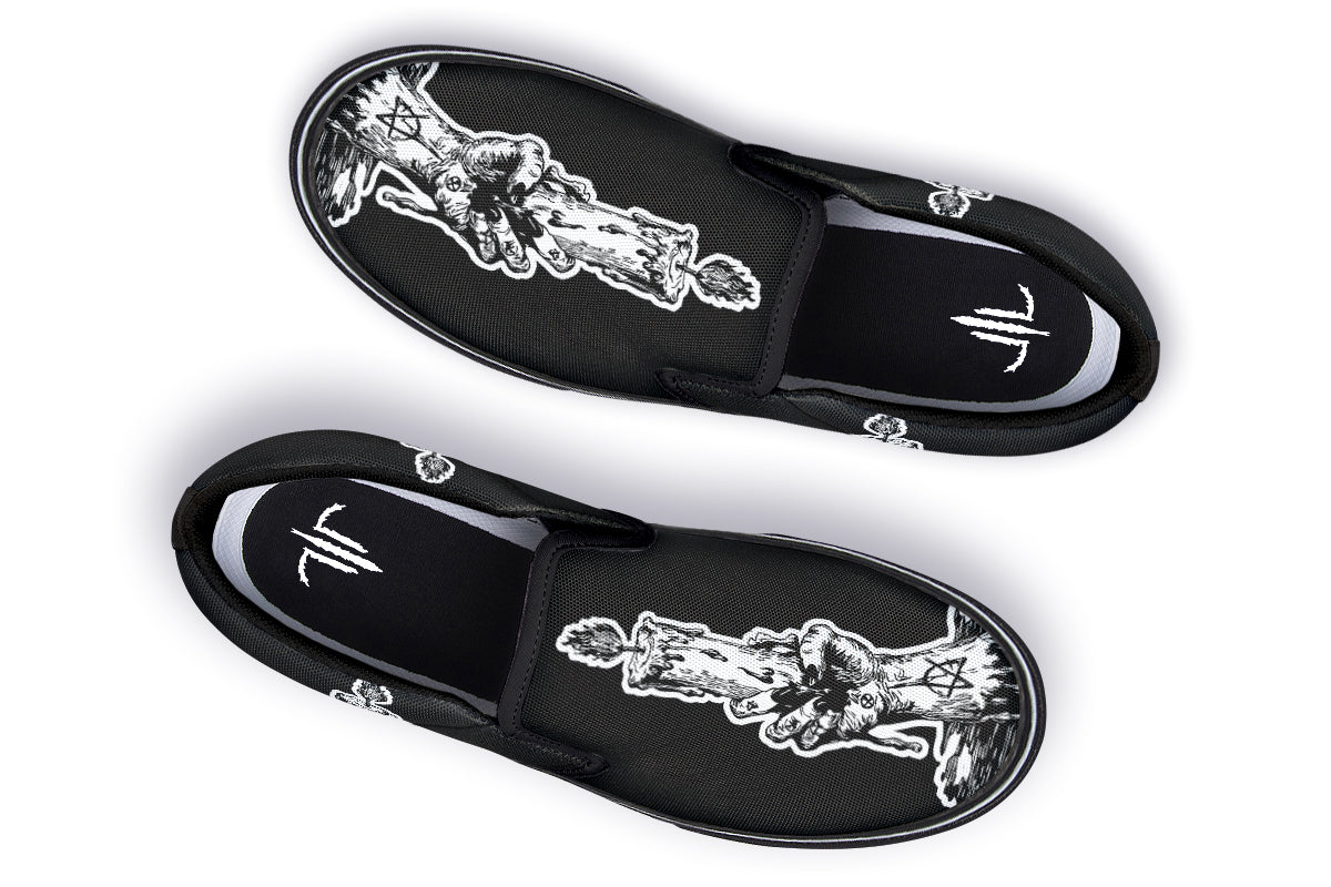 Candle Of Devotion Slip On Shoes - Last Light Apparel