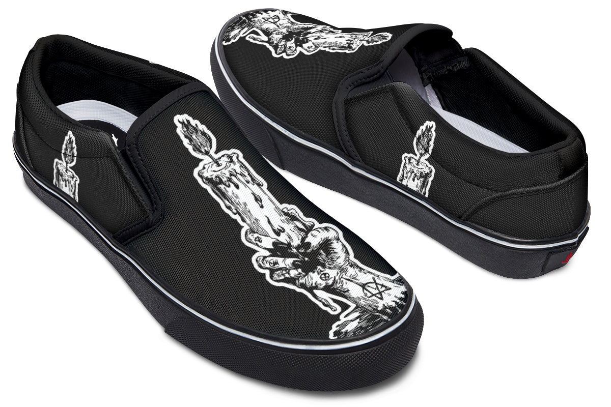 Candle Of Devotion Slip On Shoes - Last Light Apparel